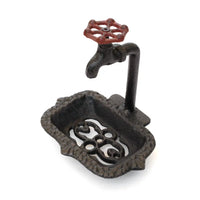 Iron Faucet Soap Dish
