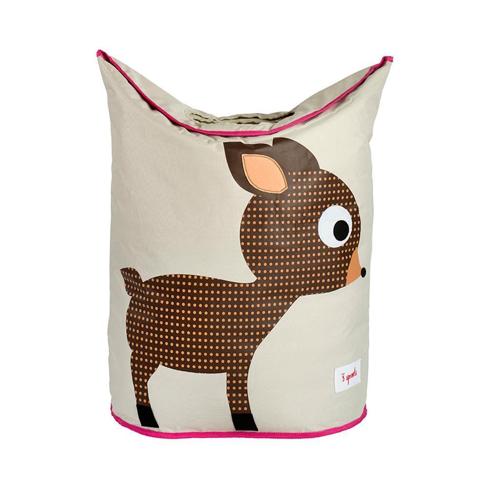 3 Sprouts Deer Laundry Hamper