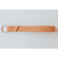 For Such a Time as This Wristlet Keychain