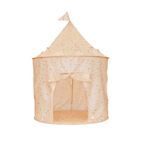 3 Sprouts Recycled Fabric Play Tent Castle - Terrazzo Clay
