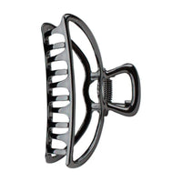 Kitsch Open Shape Claw Clip - Hematite