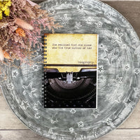 Author of Her Biography Unlined Notebook - (7"x 5")